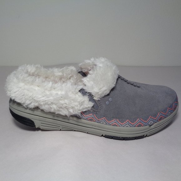 Ryka Size 6.5 M ADVENTURE Charcoal Suede New Clogs - Picture 2 of 13